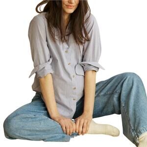 Hatch Relaxed Multicolor Classic Buttondown Shirt Size 1